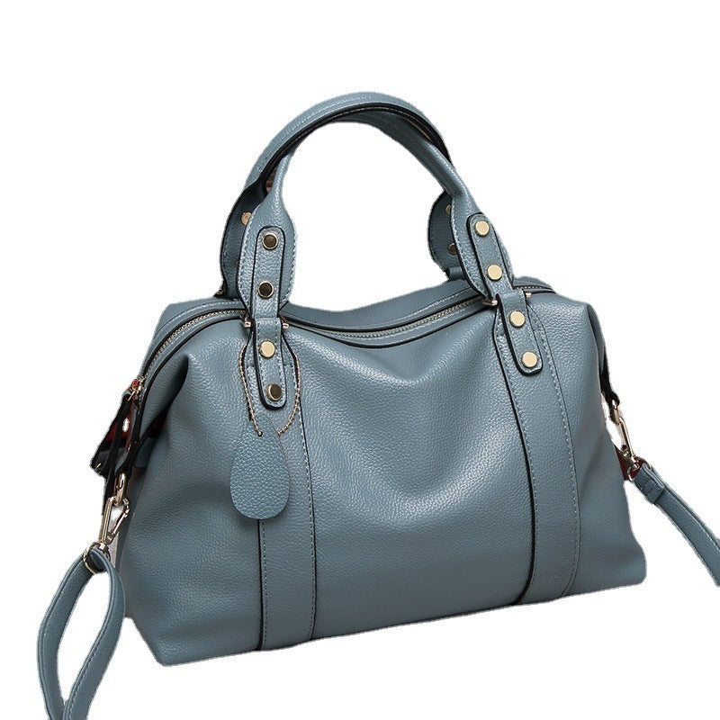 Edgy Boston Rivet Style Shoulder Bag